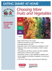 Choosing More Fruits and Vegetables