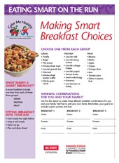 Making Smart Breakfast Choices